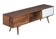 TV-Board in Weiß - 140x35x45cm (LxBxH)