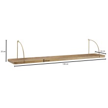 Wandregal - 120cm (L)