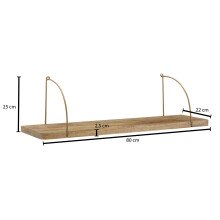 Wandregal - 80cm (L)
