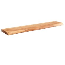 Wandregal in Braun - 115x25x4 (LxBxH)