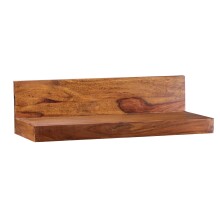 Wandregal in Braun - 60x23x17 (LxBxH)
