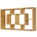 Wandregal in Braun - 85x16x48 (LxBxH)