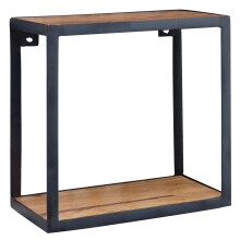 Wandregal in Schwarz - 35x18x35 (LxBxH)
