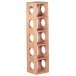 Weinregal in Braun - 15x15x70 (LxBxH)