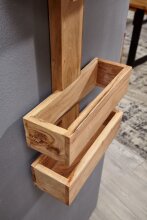 Zeitungsständer in Braun - 30x10x72 (LxBxH)