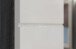 Midischrank >Sandusky< in rauchsilber/weiß hochglanz - 74x141x31cm (BxHxT)