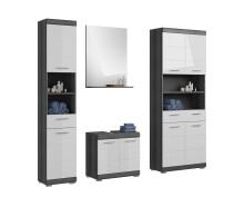 Badezimmer-Set >Sandusky< (4-teilig) in...