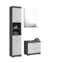 Badezimmer-Set >Sandusky< (3-teilig) in...