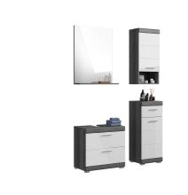 Badezimmer-Set >Sandusky< (4-teilig) in...