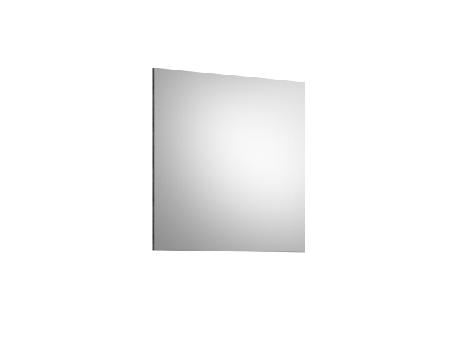 Wandspiegel >Sandusky< in rauchsilber/spiegelglas - 90x87x2cm (BxHxT)
