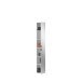 Garderobenschrank >Paterson< in weiß/weiß hochglanz - 60x193x34cm (BxHxT)