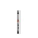 Garderobenschrank >Paterson< in weiß/weiß hochglanz - 60x193x34cm (BxHxT)