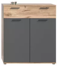 Schuhschrank >Mason< in nox oak/basalt grau -...