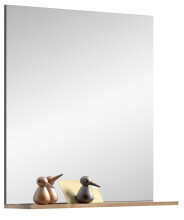 Wandspiegel >Mason< in nox oak/basalt grau -...