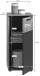 Unterschrank >Mason< in nox oak/basalt grau - 37x87x34cm (BxHxT)