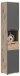 Hochschrank >Mason< in nox oak/basalt grau - 37x190x34cm (BxHxT)