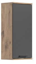 Hängeschrank >Mason< in nox oak/basalt grau -...