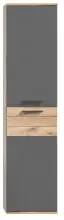Hochschrank >Mason< in nox oak/basalt grau -...