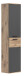 Hochschrank >Mason< in nox oak/basalt grau - 37x152x24cm (BxHxT)