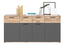Sideboard >Mason< in nox oak/basalt grau -...