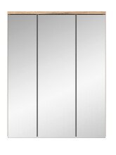 Badezimmer-Set >Mason< (4-teilig) in nox oak/basalt grau - 112x190x34cm (BxHxT)