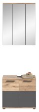 Badmöbel-Set >Mason< in nox oak/basalt grau -...