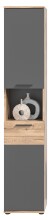 Badezimmer-Set >Mason< in nox oak/basalt grau - 164x190x34cm (BxHxT)
