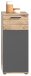 Badezimmer-Set >Mason< in nox oak/basalt grau - 164x190x34cm (BxHxT)