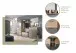 Garderoben-Set >Mason< in nox oak/basalt grau - 280x200x37cm (BxHxT)