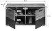 Garderoben-Set >Mason< in nox oak/basalt grau - 175x200x37cm (BxHxT)