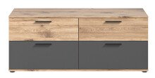 TV-Board >Mason< in nox oak/basalt grau -...
