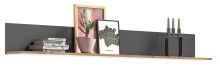 Wandboard >Mason< in nox oak/basalt grau -...