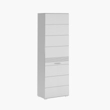 Garderobenschrank >Linus< in weiß/weiß...