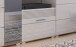 Sitzbank >Linus< in weiß/weiß hochglanz - 60x47x37cm (BxHxT)