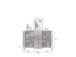 Sideboard >Fayetteville I< in grau/grau - 160x90x40cm (BxHxT)