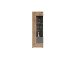Vitrine >Fayetteville I< in grau/grau - 60x194x37cm (BxHxT)