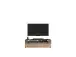 TV-Board >Fayetteville I< in grau/grau - 140x43x40cm (BxHxT)