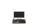 TV-Board >Fayetteville I< in grau/grau - 140x43x40cm (BxHxT)
