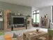 TV-Board >Fayetteville I< in grau/grau - 140x43x40cm (BxHxT)
