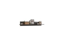 Wandboard >Fayetteville I< in grau/grau -...