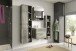 Waschtisch-Set >Yorktown I< in rauchsilber/rauchsilber - 60x52x44cm (BxHxT)