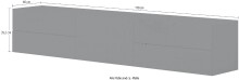 TV-Board >Mercogliano< in  - 170x35.2x40cm (BxHxT)