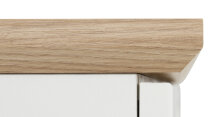 Kommode >Vermilion< in Weiß matt - 93x103.9x41.3cm (BxHxT)