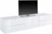 TV-Board >Mercogliano< in Weiß-Hochglanz - 170x47.7x40cm (BxHxT)