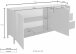 Sideboard >Mercogliano< in Anthrazit-Hochglanz - 170x73x40cm (BxHxT)