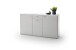 Beistellschrank >Amora< in Weiß matt - 165x90x44 (BxHxT)