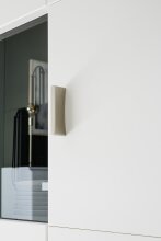 Beistellschrank >Amora< in weiß aus DBS Holzwerkstoff/MDF - 120x124x38cm (BxHxT)