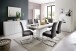 Beistellschrank >AMORA< in weiß matt - 60x208x38 (BxHxT)