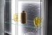Beistellschrank >AMORA< in weiß matt - 60x208x38 (BxHxT)