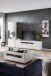 Beistellschrank >AMORA< in weiß matt - 60x208x38 (BxHxT)